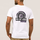 大きな猫の恋人 Tシャツ (裏面)