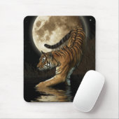 大きな猫ベンガル、シベリアインディアンタイガー、マウスパッド マウスパッド (マウス)