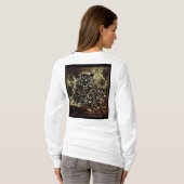 大きな猫モデル：ヒョウ放火01-03 Tシャツ (裏面フル)