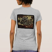 大きな猫モデル：ヒョウ放火01-03 Tシャツ (裏面)