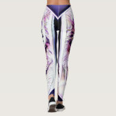 大きな猫モデル:不機嫌トラ01-02 レギンス (裏面)