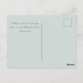 大きな猫ライオンズタイガース、ヒョウ、動物プリント ポストカード (裏面)