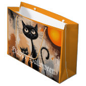 大きな猫リトルキャットハロウィーン ラージペーパーバッグ (正面アングル)
