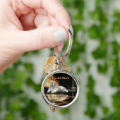 大きな猫レアホワイトタイガーコレクション キーホルダー (手)