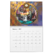 大きな猫ワイルドライフアートカレンダー カレンダー (2月 2027)