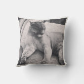 大きな猫枕 クッション (裏面)