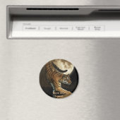 大きな猫絶滅危惧種群 マグネット (インサイチュ (食洗機))