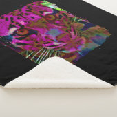 大きな猫芸術 シェルパブランケット (3/4)