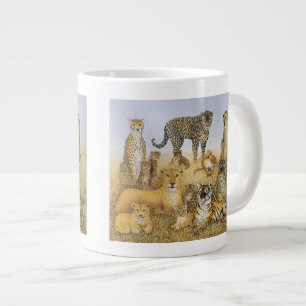 大きな猫 ジャンボコーヒーマグカップ