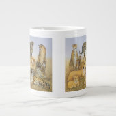 大きな猫 ジャンボコーヒーマグカップ (正面)