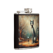 大きな猫 フラスク (右)