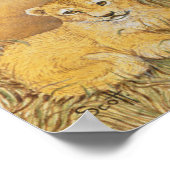 大きな猫 ポスター (角)