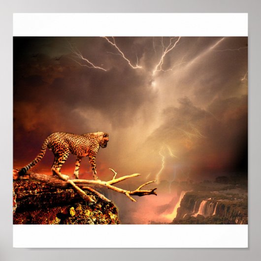 大きな猫 ポスター (正面)