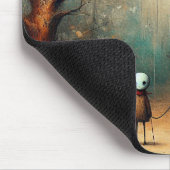 大きな猫 マウスパッド (コーナー)