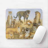 大きな猫 マウスパッド (マウス)