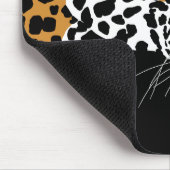 大きな猫 マウスパッド (コーナー)