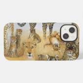 大きな猫 iPhoneケース (裏面横)