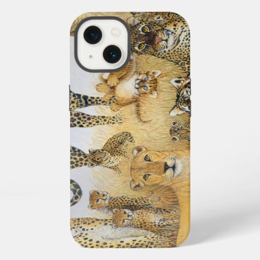 大きな猫 iPhoneケース (裏面)