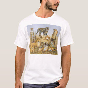 大きな猫 Tシャツ