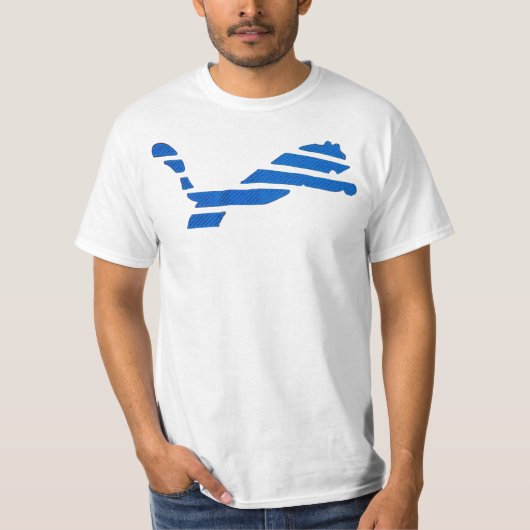 大きな猫 Tシャツ (正面)