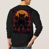 大きな猫 Tシャツ (裏面)