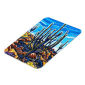 大きな猿楽磁石 マグネット (左側)