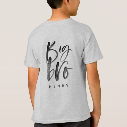 大きな男 Tシャツ (裏面)