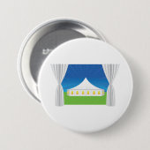 大きな白いテント 缶バッジ (正面&裏面)