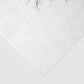 大きな白いポインセティアスフローラリースの分離 薄葉紙 (詳細)