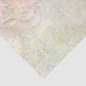 大きな白い花と桃の花 薄葉紙 (詳細)