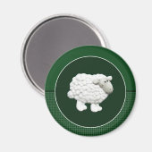 大きな白羊 マグネット (正面/裏面)