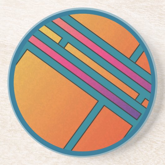 大きな目と蝶の翼 コースター (正面)