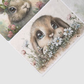 大きな目のウサギ 薄葉紙 (詳細)