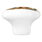 大きな目の小さな虎の子 セラミックノブ (側面)