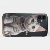 大きな目をした可愛いアメリカンショートヘアの子猫 Case-Mate iPhoneケース (裏面(横))