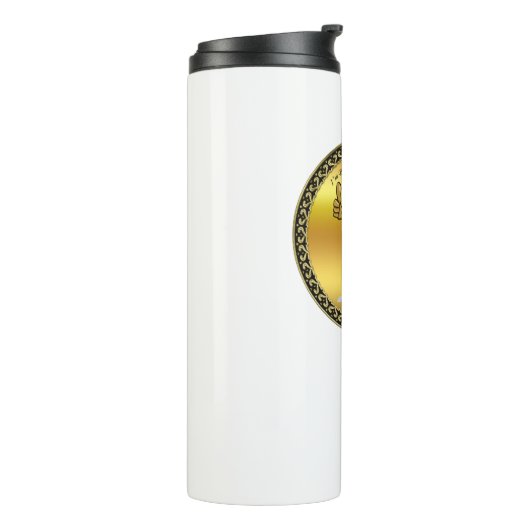 大きな目をした漫画のキャラクターポテト3 タンブラー (回転左)