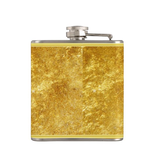 大きな目をした漫画のキャラクターポテト3 フラスク (裏面)