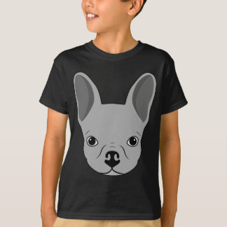 大きな目をした犬 Tシャツ