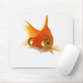 大きな目をした金魚 マウスパッド (マウス)