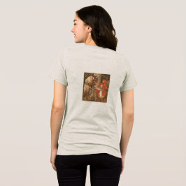 大きな目をしてるよ、おばあちゃんTシャツ トライブレンドTシャツ
