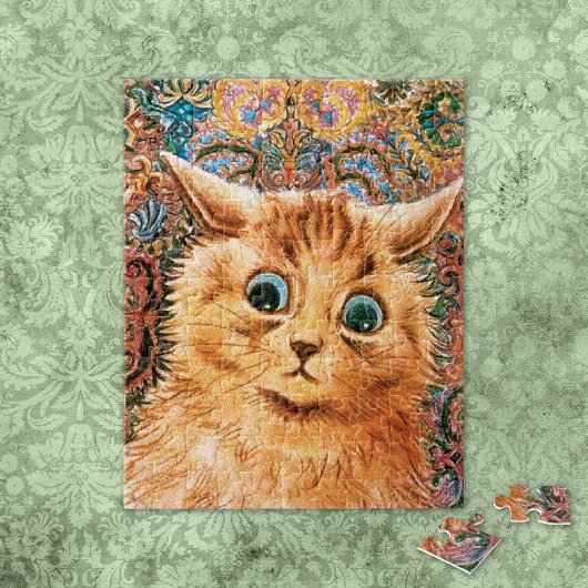 大きな目を持つネコLouis Wain ジグソーパズル