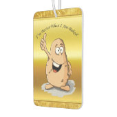 大きな目を持つ漫画のキャラクターポテト2 カーエアーフレッシュナー (左)