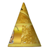 大きな目を持つ漫画のキャラクターポテト2 パーティーハット (右)