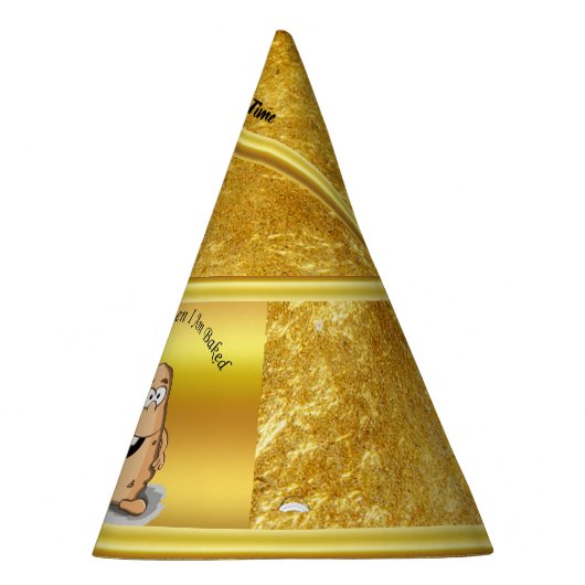 大きな目を持つ漫画のキャラクターポテト2 パーティーハット (右)