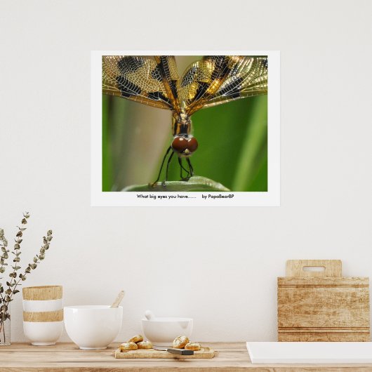 大きな目を…...... ポスター (キッチン)