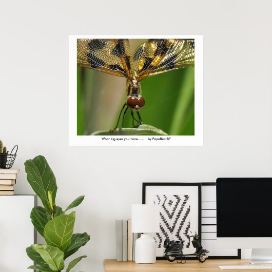 大きな目を…...... ポスター (ホームオフィス)