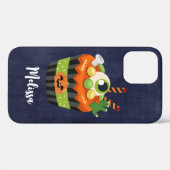 大きな目玉のハロウィンカップケーキ Case-Mate iPhoneケース (裏面 (横))