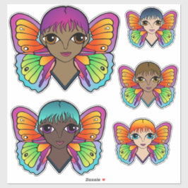 大きな目 シール