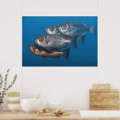 大きな目 ポスター (キッチン)