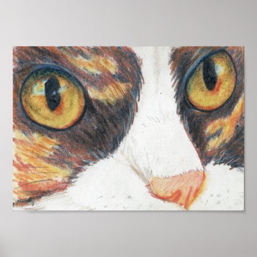 大きな目 ポスター (正面)